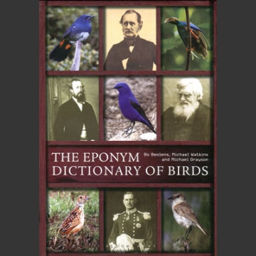 Eponym Dictionary of Birds (Beolens, B. ym. 2014)