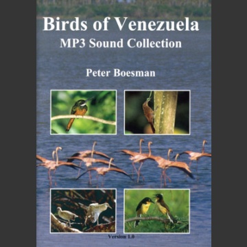 Birds of Venezuela MP3 (8 h ja yli 950 lajia); Boesman