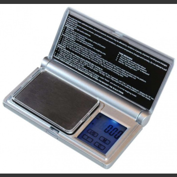 Pesola Pocket scale capacity 200g silver, stainless steel platform, CE, RoHS