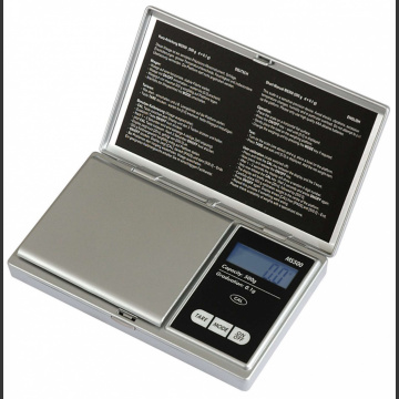 PESOLA Pocket scale capacity 500g silver, , stainless steel platform, CE, RoHS