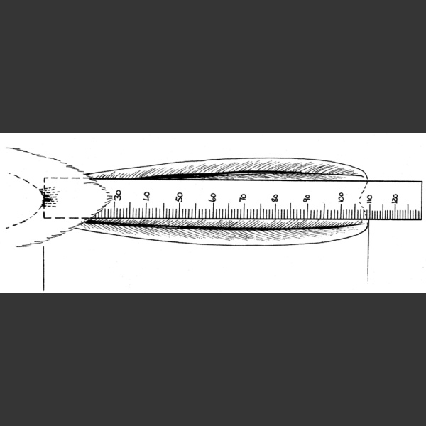 pyrstömitta 150 mm Porzana