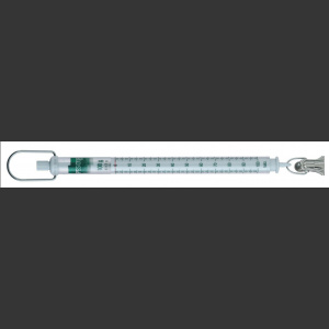 PESOLA Spring Scale 100g d=1g Light Line, green, with clamp