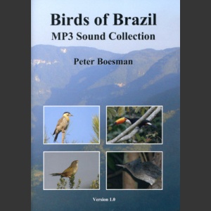 Birds of Brazil MP3 (10 h ja yli 1000 lajia); Boesman