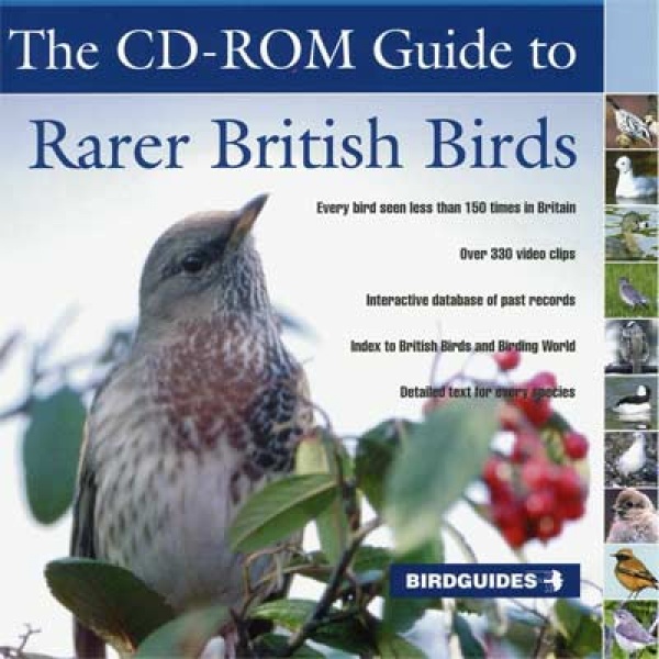 CD-ROM Guide to Rarer British Birds; Birdguides (2004)
