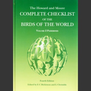 Howard & Moore Complete Checklist of the Birds of the World, 4. painos 2. osa