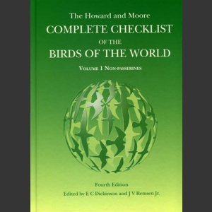 Howard & Moore Complete Checklist of the Birds of the World, 4. painos 1. osa