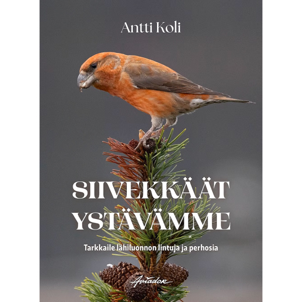 Siivekkäät ystävämme - Koli, A. 2025  - Kirja lintujen ja perhosten käyttäytymisestä sekä viestinnästä
